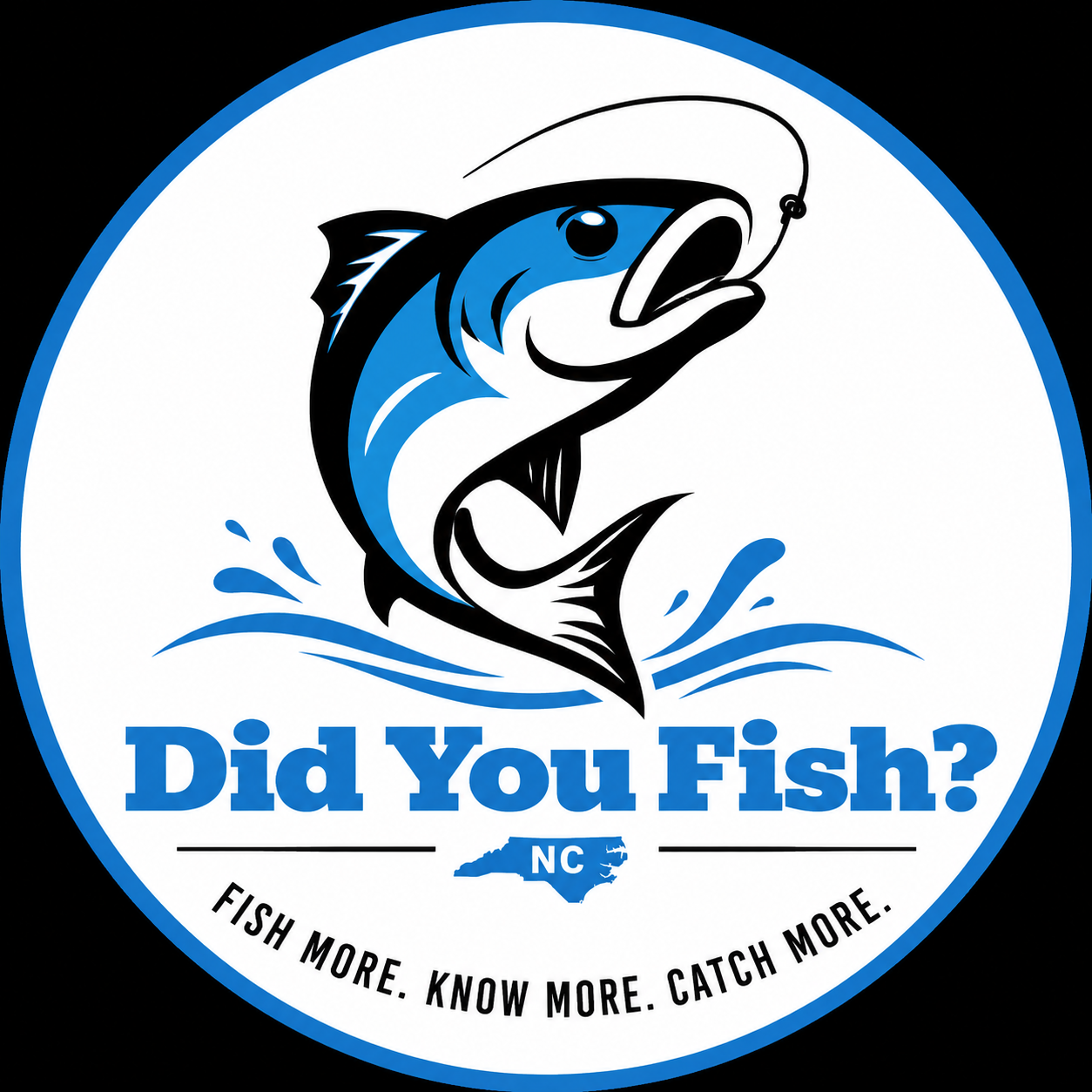 Did You Fish North Carolina fishing website logo