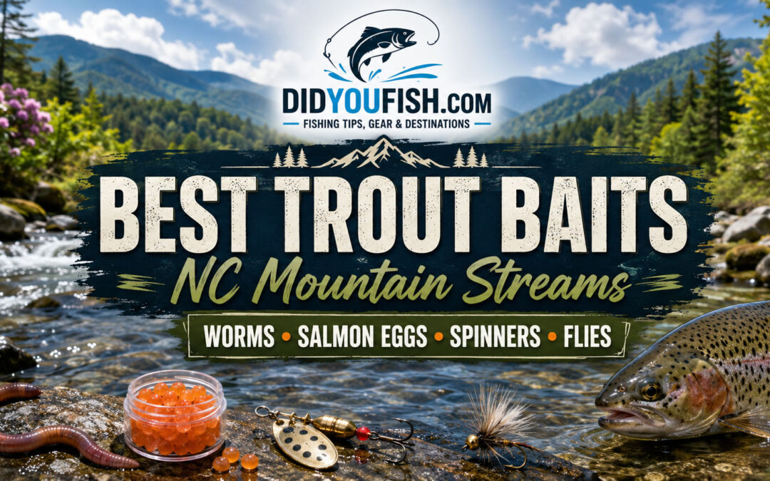 Best Trout Baits for North Carolina Mountain Streams